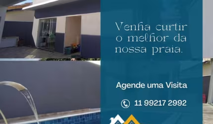 Casa para Venda em Itanhaém, Campos Eliseos, 3 dormitórios, 1 suíte, 3 banheiros, 4 vagas