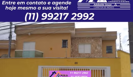 Sobrado para Venda em São Paulo, Carrão, 2 dormitórios, 2 suítes, 4 banheiros, 3 vagas