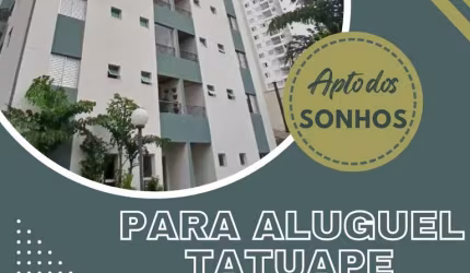 Apartamento para Locação em São Paulo, Tatuape, 3 dormitórios, 1 suíte, 3 banheiros, 2 vagas