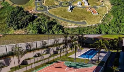 Terreno em condomínio fechado à venda na Estrada MMR 328 Antônio Carlos Canto Porto Lagoa dos Patos, S/N, Chácara São Marcelo, Mogi Mirim por R$ 783.492