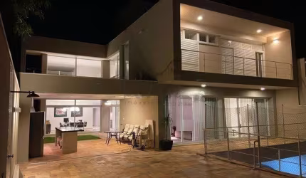 Casa em condomínio fechado com 4 quartos à venda na Avenida Dona Maria Franco Salgado, 50, Jardim Botânico (Sousas), Campinas, 440 m2 por R$ 2.357.000