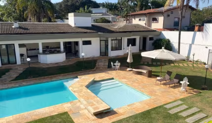 Casa em condomínio fechado com 4 quartos à venda na Avenida Dona Maria Franco Salgado, 50, Jardim Botânico (Sousas), Campinas, 760 m2 por R$ 2.380.000