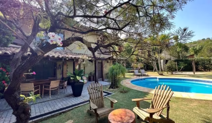 Casa em condomínio fechado com 3 quartos à venda na Avenida Dona Maria Franco Salgado, 50, Jardim Botânico (Sousas), Campinas, 402 m2 por R$ 2.490.000