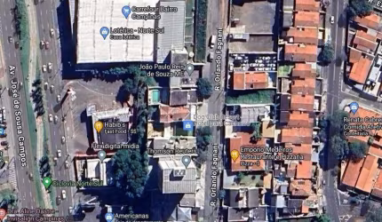 Terreno comercial à venda na Rua Orlando Fagnani, 369, Jardim Planalto, Campinas por R$ 850.000