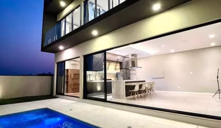 Casa em condomínio fechado com 3 quartos à venda na Rua João Munhoz, 22, Jardim Santa Monica III, Mogi Guaçu, 200 m2 por R$ 1.500.000