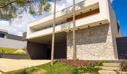 Casa em condomínio fechado com 4 quartos à venda na Avenida Bernardino Bonavita, 280, Jardim Santa Rita, Indaiatuba, 267 m2 por R$ 3.000.000