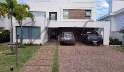 Casa em condomínio fechado com 3 quartos à venda na Avenida Araçá, 1002, Loteamento Alphaville Campinas, Campinas, 379 m2 por R$ 3.400.000