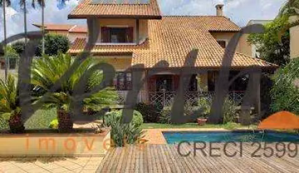 Casa em condomínio fechado com 3 quartos à venda na Rua San Conrado, 1000, Loteamento Caminhos de San Conrado (Sousas), Campinas, 384 m2 por R$ 1.600.000