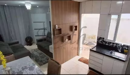 Casa com 2 quartos à venda na Rua Cedro, 9, Parque dos Pinheiros, Hortolândia, 80 m2 por R$ 340.000