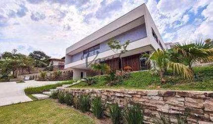 Casa em condomínio fechado com 4 quartos à venda na Jaboti, 100, Vista Alegre, Vinhedo, 525 m2 por R$ 3.980.000