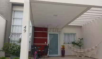Casa em condomínio fechado com 3 quartos à venda na Avenida Dois, 704, Jardins do Império, Indaiatuba, 105 m2 por R$ 820.000