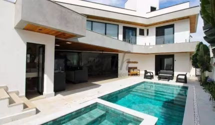 Casa em condomínio fechado com 3 quartos para alugar na Rua João Athanásio Bueno, SN, Jardim Green Park Residence, Hortolândia, 313 m2 por R$ 15.000