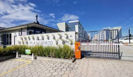 Apartamento com 2 dormitórios para alugar, 45 m² por R$ 1.764,58/mês - Sertão do Maruim - São José/SC