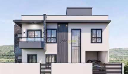 Sobrado com 3 dormitórios sendo 1 suíte à venda, 112 m² - Sertão do Maruim - São José/Santa Catarina