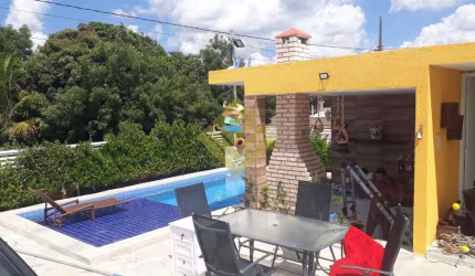 Casa em condomínio fechado com 4 quartos à venda no Centro, São Miguel de Taipu  por R$ 740.000