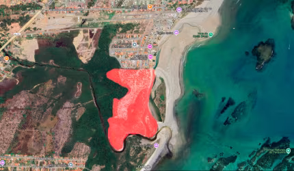 Terreno Beira Mar | Sítio com 196.000m² em Paripueira/AL
