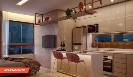Baixou o preço Apartamento Studio pronto com Alta Rentabilidade e excelente moradia em Boa Viagem!