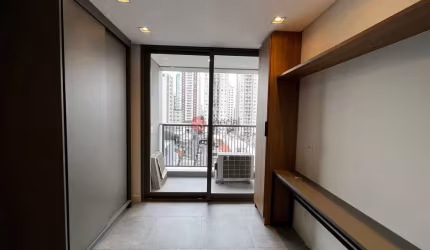 Apartamento moderno, mobiliado, para locação no Tatuapé com 26m²