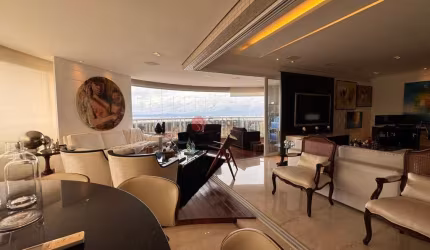 Apartamento com  vista panorâmica 297 m² , 3 suítes, varanda gourmet, 6 vagas- Jardim Anália Franco