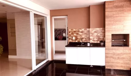 Apartamento no Anália Franco com uma bela varanda gourmet.
