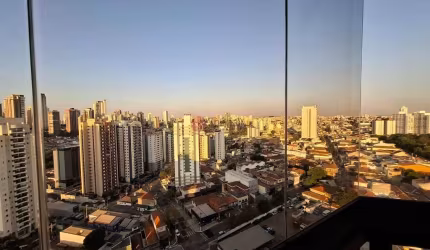 Apartamento com vista panorâmica, 133 m²,  3 suítes, sala 3 ambientes, 2 vagas fixas .