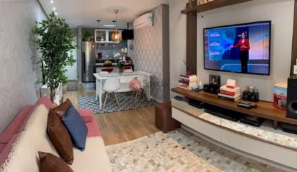 Apartamento novo terraço gourmet , finamente mobiliado e decorado para venda ou locação no Tatuapé