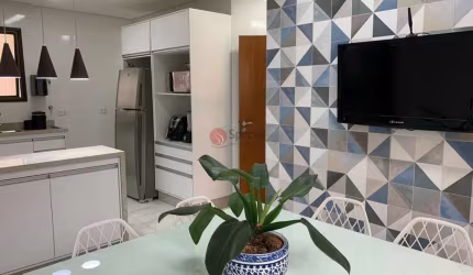 Apartamento no  Tatuapé, totalmente mobiliado.estuda permuta com apartamento menor valor.