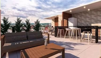 Apartamento na Vila Ré com  44,62 metros.