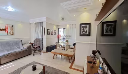 Apartamento no Anália Franco para compra com 130 m², 3 quartos com 1 suíte, 2 vagas e depósito.