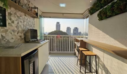 Apartamento à venda, 3 quartos, 1 suíte, 2 vagas e depósito. Porteira Fechada.