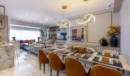 Apartamento novo no Tatuapé, com 3 suítes, varanda goumert  e 2 vagas.