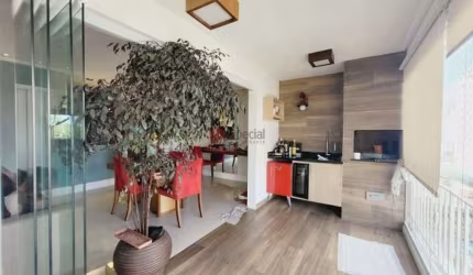 Apartamento residencial 2 suítes, closet , 2 vagas e varanda gourmet Anália Franco.