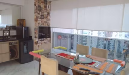 Apartamento com varanda goumet com 3 quartos e 4 vagas, Tatuapé
