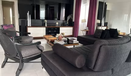 Apartamento no Jardim Anália Franco com 4 quartos e  6 vagas, varanda gourmet em frente Ceret.