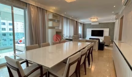 Apartamento 3 suítes para locação, mobiliado, 218 m² no Anália Franco - São Paulo/SP