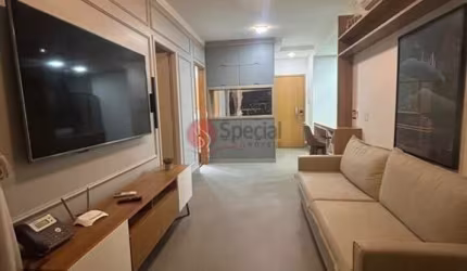 Apartamento mobiliado em frente ao Shopping  Anália Franco.