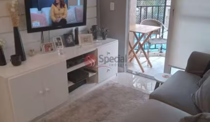 Apartamento à venda na Mooca, 63 m² com 3 quartos, sendo 1 suíte, sala com sacada , 1 vaga.