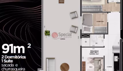 Apartamento na Vila Carrão, 91 metros. Lançamento