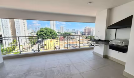 Apartamento à venda no Tatuapé 122, 3 suítes, sacada gourmet, depósito, perto do Hospital Sao Luiz.