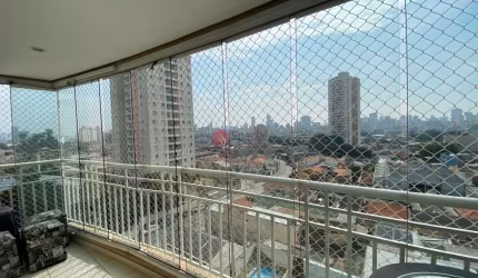 Apartamento à venda mobiliado, com varanda gourmet, 3 quartos, 1 suíte e 2 vagas na Vila Carrão.