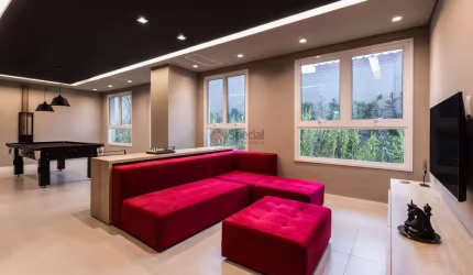 Apartamento de 2 quartos em Moema totalmente mobiliado.