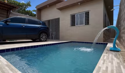 Casa Nova à Venda com Piscina, Churrasqueira e Ótima Localização em Frente às Marinas Carneiros