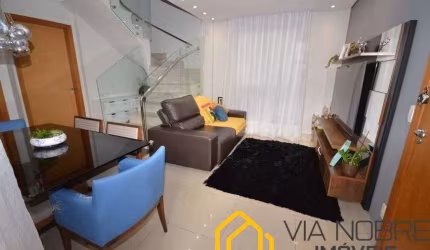 Cobertura com 2 quartos à venda na Rua Mangabeira, 476, Santo Antônio, Belo Horizonte por R$ 750.000