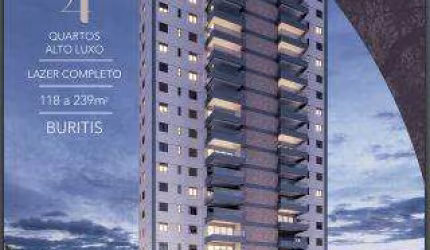 Apartamento Garden com 4 quartos à venda, 148m² - Buritis - Belo Horizonte/MG