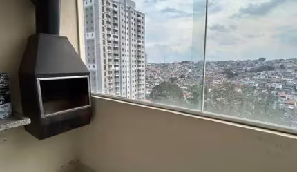 52m² - 2 Dormitórios, Churrasqueira Privativa e 1 vaga - R$290 mil