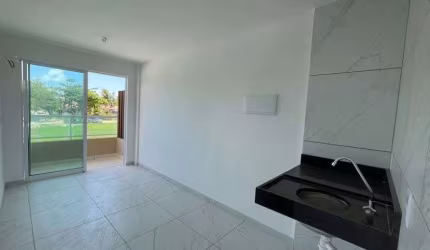 Apto térreo no Cupe Living em Porto de Galinhas, varanda, 1 quarto suíte.
