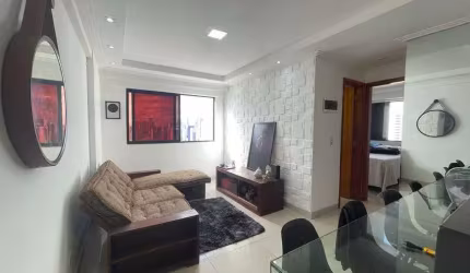 Apto nascente, mobiliado, ventilado, 48m2, 2 qtos 1 wc, lazer completo, lavanderia, 1 vaga.