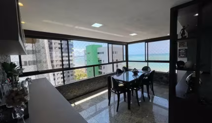 Apto alto padrão 4 qtos 2 suítes nascente, ventilado, com uma vista linda um por andar em Candeias.