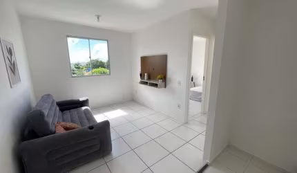 Apto no Cond Praia de Jangada, 2 qtos, sala, 1wc, 1 vaga, ITBI, Escritura e registro inclusos.