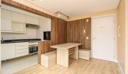 Conheça o condomínio Barra Garden localizado na Vila Nova. Apartamento tem churrasqueira e vaga de garagem escriturada.